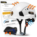 KwikSafety - Charlotte, NC - Hard Hats [Full Brim, Cap Style, Climbing Style] Type 1, Class C ANSI OSHA