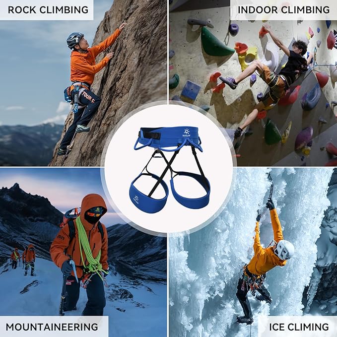 KAILAS Airo Rock Climbing Harness Men Roofing Harnesses Rescue Mountaineering Safety Belt Women Comfortable Lightweight