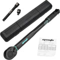 EPAuto 1/2-inch Drive Click Torque Wrench, 10-150 ft/lb, 13.6-203.5 N/m, Black