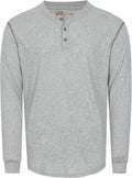 VATRENUS FR Shirts 4oz Lightweight Flame Resistant Henley 100% Cotton Men's Pre-Washed Fire Retardant Base Layer