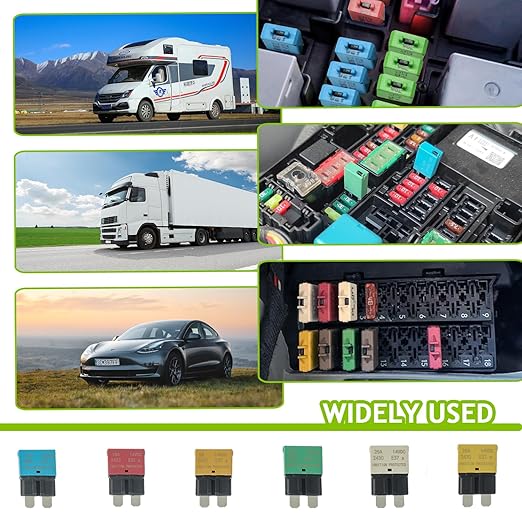 5A 10A 15A 20A 25A 30A DC 12V-14V Auto Re