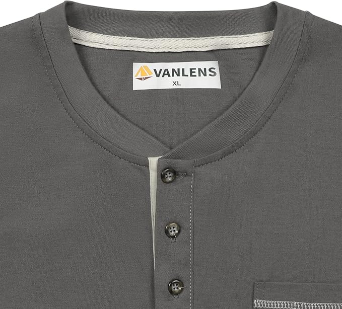 FR Shirts for Men CAT2/HRC2 Flame Resistant Shirts 6.5oz Light Weight Long Sleeve Fire Retardant Shirts