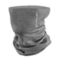 Carhartt Force UPF Lightweight Neck Gaiter, Steel Plate Print-Grey Cloud/Black, One Size
