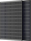 Bifacial 400 Watt Solar Panel, N-Type 16BB 2PCS 200Watt Bifacial Solar Panels, Monocrystalline 25% High Efficiency Solar Module for Home, RV Battery and Off-Grid Applications