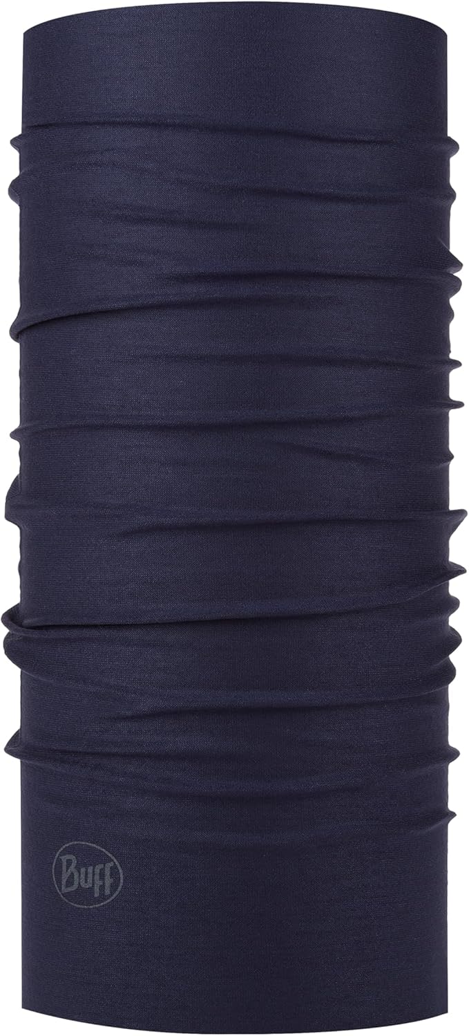 BUFF Original EcoStretch Neck Gaiter, UPF 50 Sun Protection, Breathable, Versatile, Quick Dry, Solid Colors, Adult Size