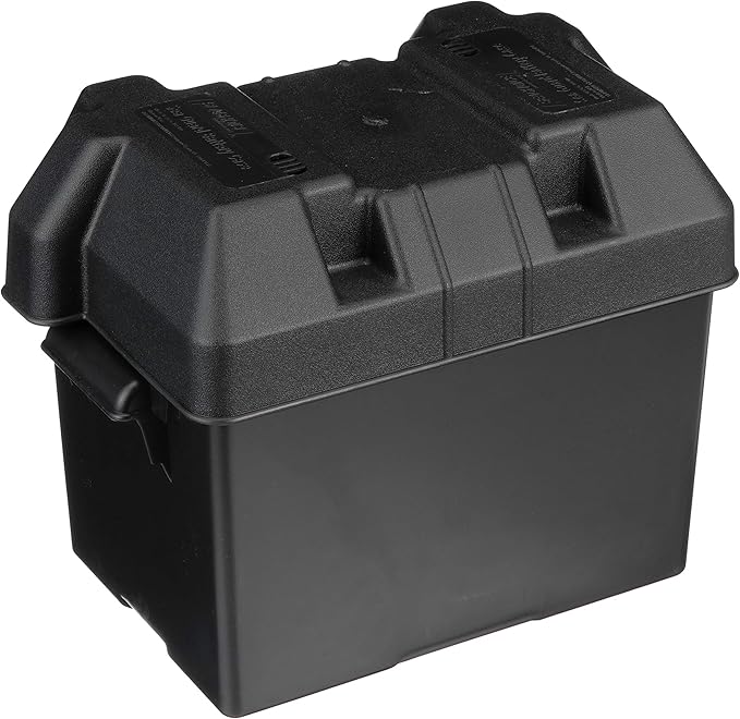 Seachoice USCG-Approved Marine Group 24 Series Standard Battery Box with Strap & Mounting Kit