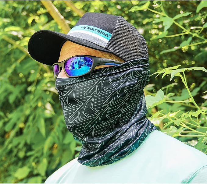 KastKing Sol Armis Neck Gaiter - UPF 50 Face Mask - UV Sun Protection Mask for Men & Women, Fishing, Hiking