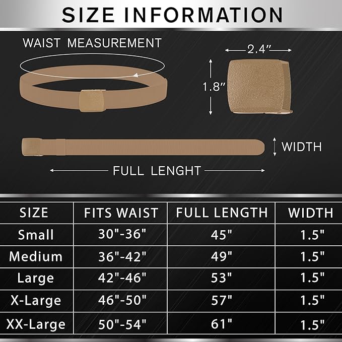 TECEUM Tactical Belt – Heavy-Duty & Quick Release – Military, Work, Rigger, Duty & Utility Belt for Men