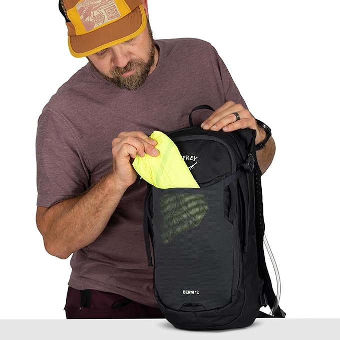 Osprey Berm Biking Backpack with Hydraulics Reservoir - Lightweight Hydration Backpack for Men and Women