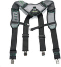 MELOTOUGH Gel Padded Tool Belt Suspenders - Heavy Duty Clip End Work Suspenders