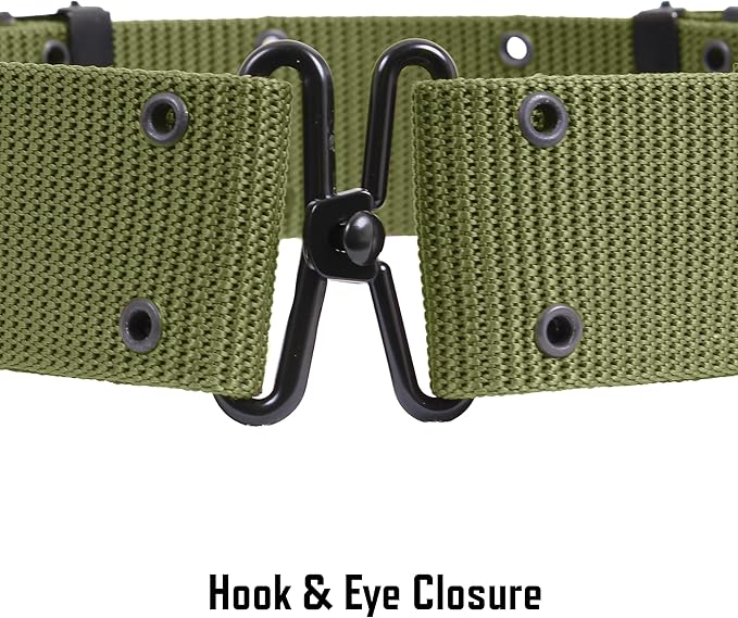 Rothco Utility Belt with Metal Buckles – Adjustable Uniform Service Belts