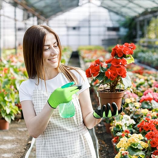 Kebada W1 Work Gloves for Men and Women, Touchscreen PU Coated Gloves with Grip, 50 Pairs Bulk Pack, Ideal for Warehouse Package Handling, Construction, Gardening, Green X-Small