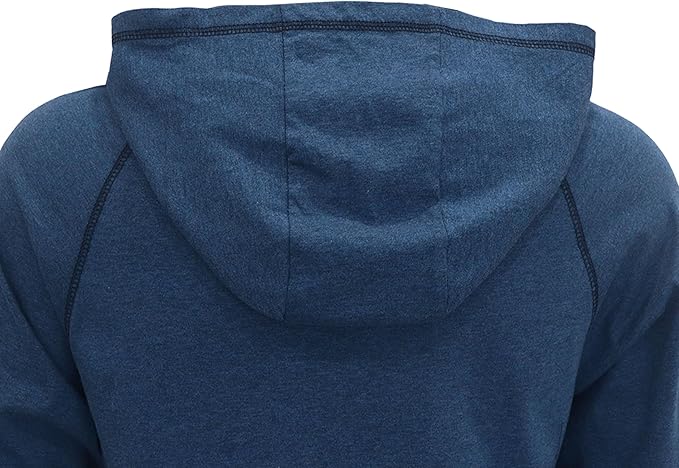 BOCOMAL FR Hooded T Shirts Heather Series 6oz Flame Resistant NFPA2112 CAT2 Fire Retardant Hoodies Work Shirt
