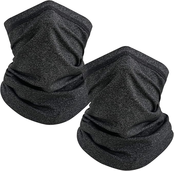 TICONN Neck Gaiter Face Cover Scarf, Neck Warmer Breathable Sun & Wind-proof for Skiing Fishing Hiking Cycling