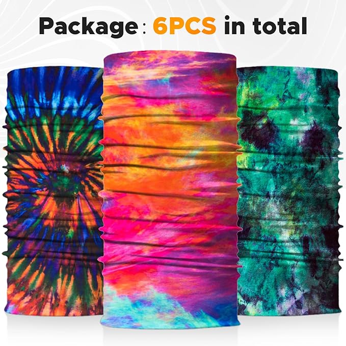 JOEYOUNG Headwear, Bandana, Neck Gaiter Head Wrap Headband Balaclava Magic Scarf