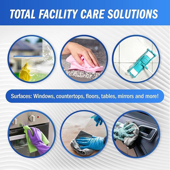 All Surface and Glass Cleaner Concentrate- Makes 128 Gallons of Powerful All Purpose Cleaner Bulk - Floor Cleaner Concentrate - All Purpose Cleaner Concentrate