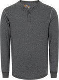 VATRENUS FR Shirts 4oz Lightweight Flame Resistant Henley 100% Cotton Men's Pre-Washed Fire Retardant Base Layer