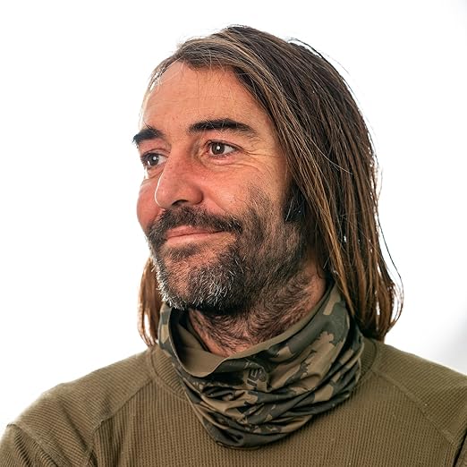 Carhartt Force UPF Lightweight Neck Gaiter, Tree Camo-Burnt Olive, One Size