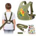 Safety Walking Harness for Kids 3-6, Anti-Elopement Vest Harness for Autism Special Needs ADHD, Reflective Leash with Grab Handle for Autistic, Active Children, Adjustable Tether for Travel and Crowds