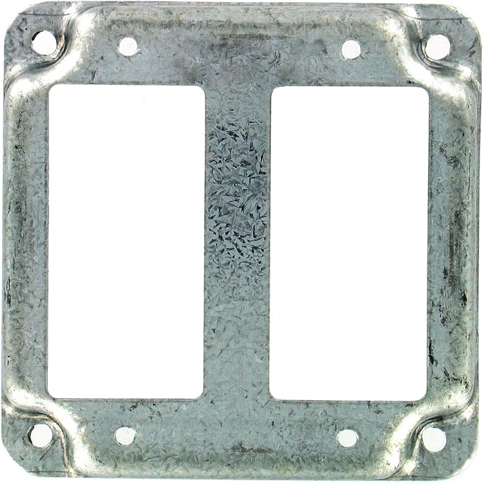 Hubbell-Raco 809C 4" 2 Gfi Receptacle Cover