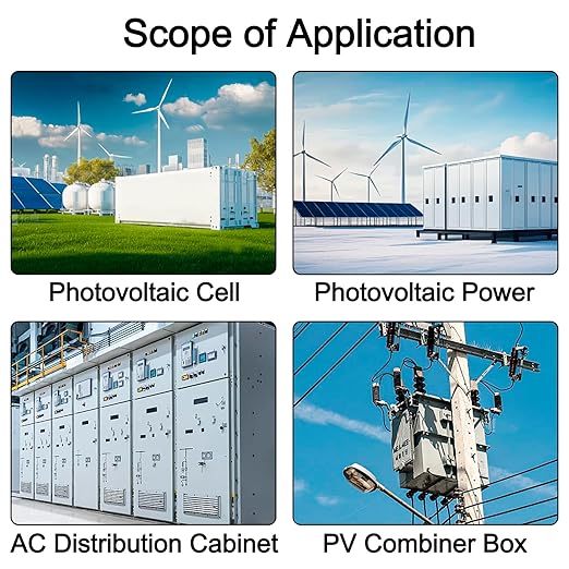 Heschen Solar/Photovoltaic Fuse Holder, PV Holder, HSPV-30D, DC1000V 32A, 2 Pole, 35mm DIN Rail Mounting, for HSPV-30 ST-10PV 10 * 38mm Fuse, CE Listed (1)
