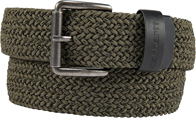 Carhartt Men's Rugged Flex Nylon Webbing Belt