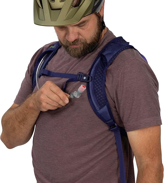 Osprey Berm Biking Backpack with Hydraulics Reservoir - Lightweight Hydration Backpack for Men and Women