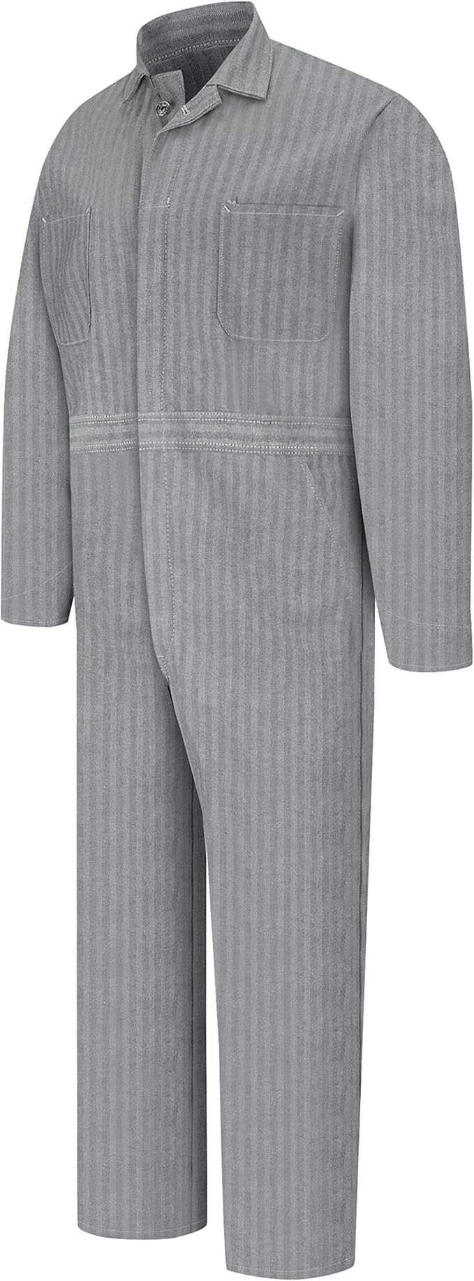 Red Kap Men's Button-Front Cotton Coverall