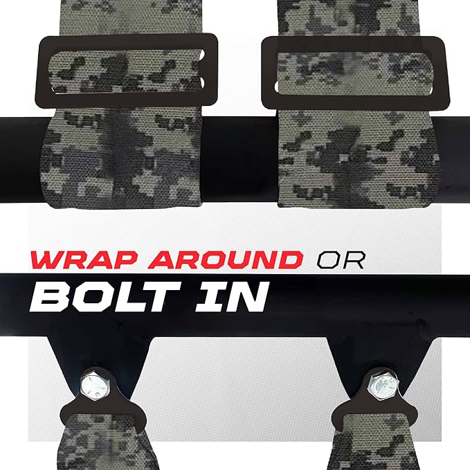 1pc 4 Point Harness for Bucket Seat, Push Release, 10 Color Options, Racing Harness, Race Car, Off Road, UTV, RZR (Camo, 3 inch)