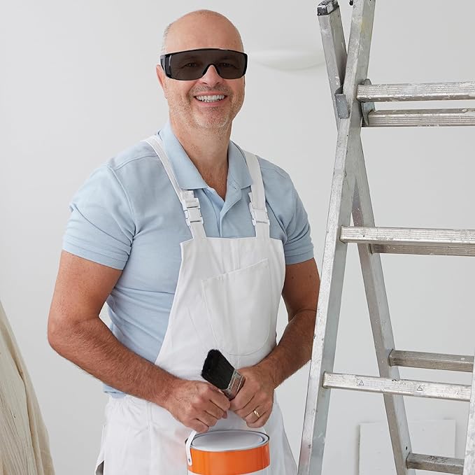 UNCO- Safety Goggles Over Glasses, Protective Goggles, Anti Fog, Work, Safety Glasses Over