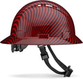Acerpal Full Brim Vented Camo Design Matte Finish OSHA Construction Hard Hat with 6-Point Suspension