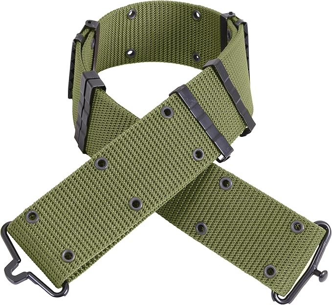 Rothco Utility Belt with Metal Buckles – Adjustable Uniform Service Belts