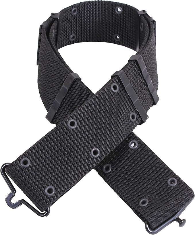 Rothco Utility Belt with Metal Buckles – Adjustable Uniform Service Belts