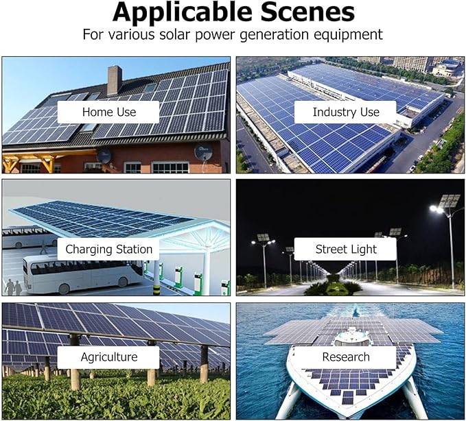 Solar Controller MPPT USB 5V Output Solar Panel Regulator LCD Display PWM Charging Control Regulator 12V 24V (50A)