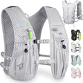 Running Vest Hydration Backpack for Men Women, 5L Lightweight Running Backpack Hydration Pack for Marathon, Trail, Cycling, Hiking, Jogging
