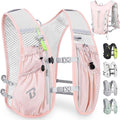 Running Vest Hydration Backpack for Men Women, 5L Lightweight Running Backpack Hydration Pack for Marathon, Trail, Cycling, Hiking, Jogging