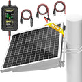 SUNAPEX 50W MPPT Solar Battery Charger Maintainer, 12V Waterproof Solar Panel Trickle Charger with MPPT Controller for Car, Motorcycle, Boat, Marine, RV, Trailer, Tractor,Truck, etc