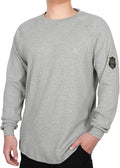 BOCOMAL FR Shirt 7oz Heavyweight Flame Resistant Shirts for Men Fire Retardant Long Sleeve Crew Work Shirts CAT2