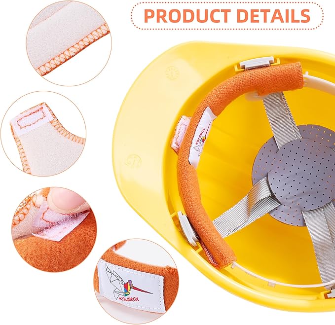 Hard Hat Sweat Band with Liners. Hardhat Band Liner That Keeps You Cool & Dry, Welding Hat Accessories Cool Band, Durable Comfort Solutions, Adjustable Bands