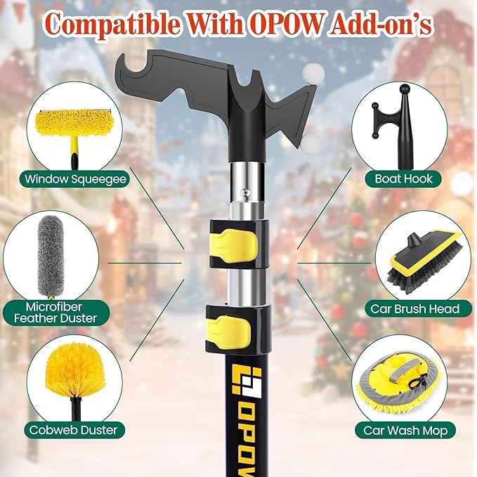 1.5-3ft Compact Paint Extension Pole - Perfect for Indoor Touch-ups & Window Cleaning - Lightweight Aluminum with Universal Thread - Quick Setup for Small Projects