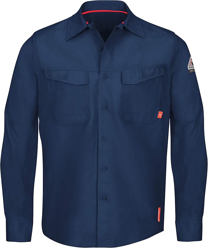 Bulwark FR Men's Flame Resistant Men's Iq Series Endurance Work Shirt