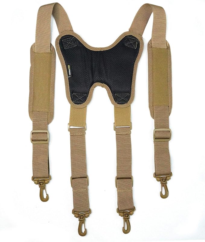 MELOTOUGH Tactical Suspenders For Duty Belt Police Suspenders 1.5 inch Police Suspenders for Law Enforcement Duty Belt