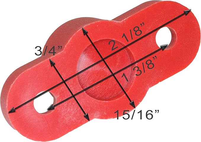 Positive Insulated Battery Power Junction Post Block 3/8 Lug X 16 Thread (Red & Black Set) Stainless Steel Stud