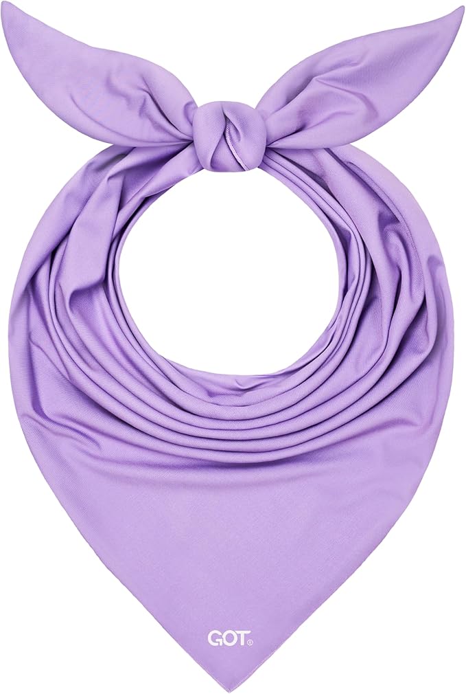 GOT Sports UPF 50+ Cooling Bandana for Men & Women - Thermoregulation, Moisture-Wicking, Sun Protection Bandana Neck Wraps