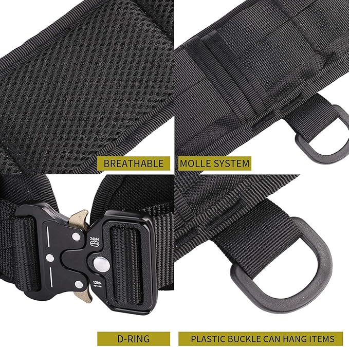 Tactical Battle Belt Set, Molle, Shooting, War Belt