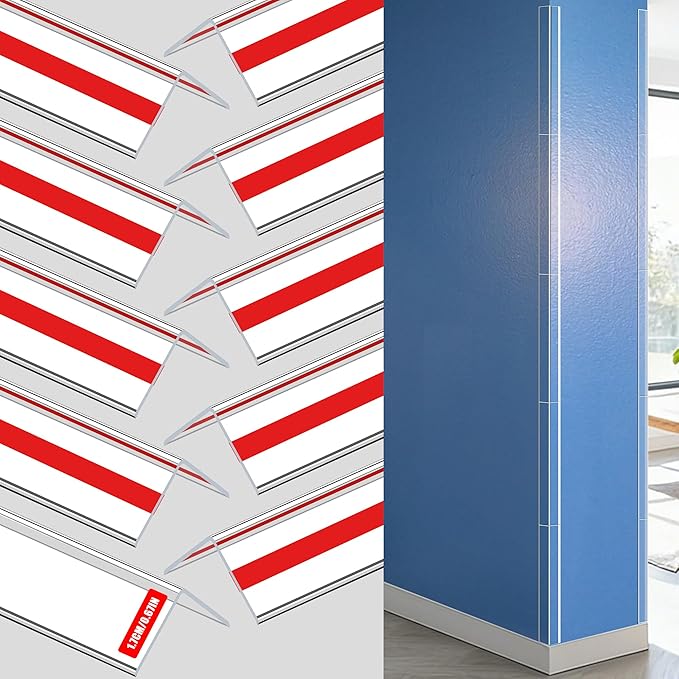 Clear Corner Protectors –Mini Self-Adhesive Baby Proofing Safety Bumpers for Walls, Furniture, Cabinets & Desks – Freely Spliced to Meet Your Needs (10PCS, 1.7x40.6cm/0.67x16in)