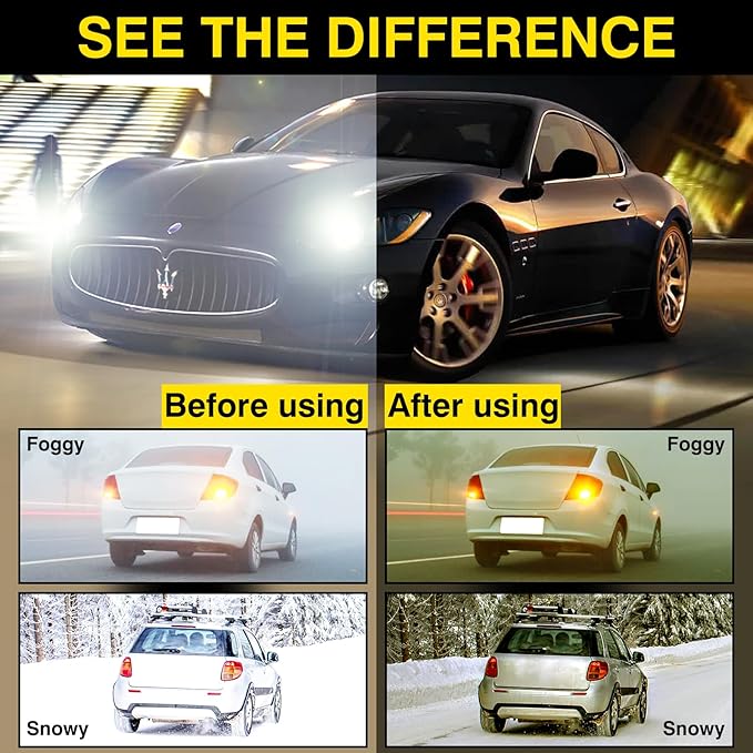 DUCO Polarized Night Vision Glasses for Men and Women Yellow Safety Driving Glasses with UV Protection and Anti Glare