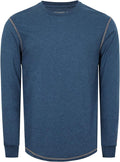 TICOMELA FR Shirts for Men 4oz Lightweight Flame Resistant Crewneck T-Shirts 100% Cotton Fire Retardant Henley Shirts