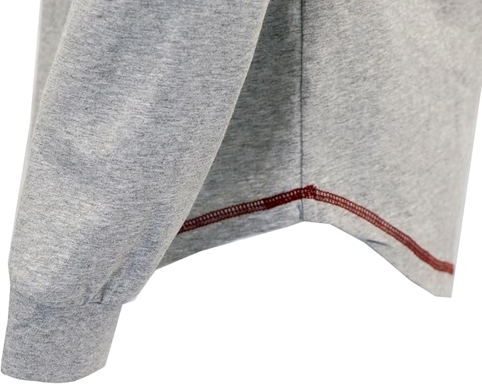 VATRENUS FR Shirts Henley 5.5oz 100% Cotton Flame Resistant Long Sleeve T-Shirts