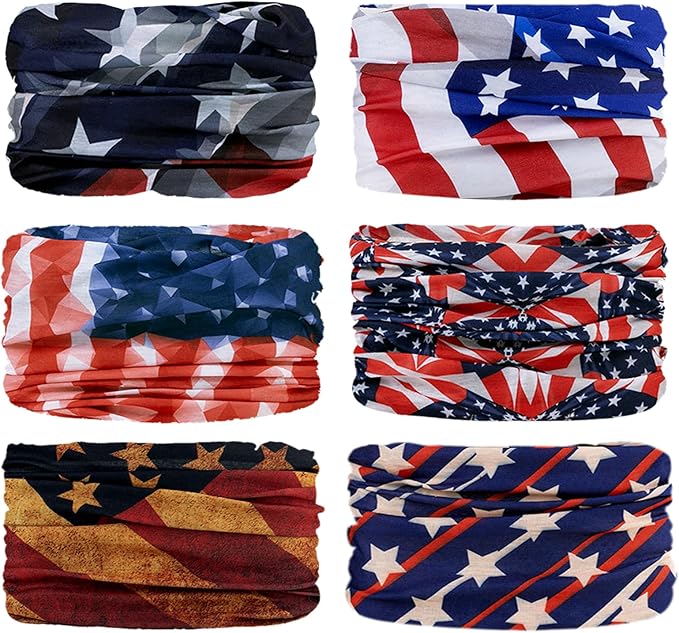 JOEYOUNG Headwear, Bandana, Neck Gaiter Head Wrap Headband Balaclava Magic Scarf